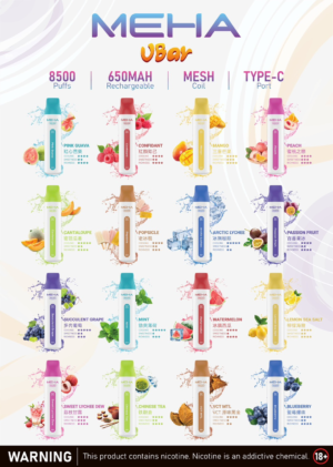 MEHA魅嗨抛棄式8500口